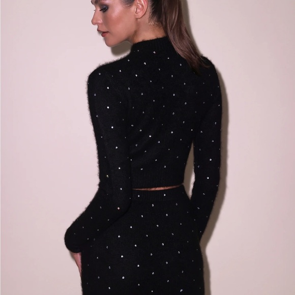 Fleur du Mal Cashmere Mini Skirt L - Picture 4 of 15